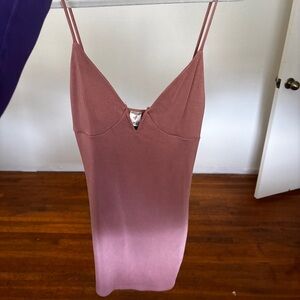 J.O.A. Mauve Sleeveless Dress